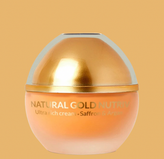 Creme Anti-Rugas Gold Nutriv intensivo de Açafrão e Argan 50ml