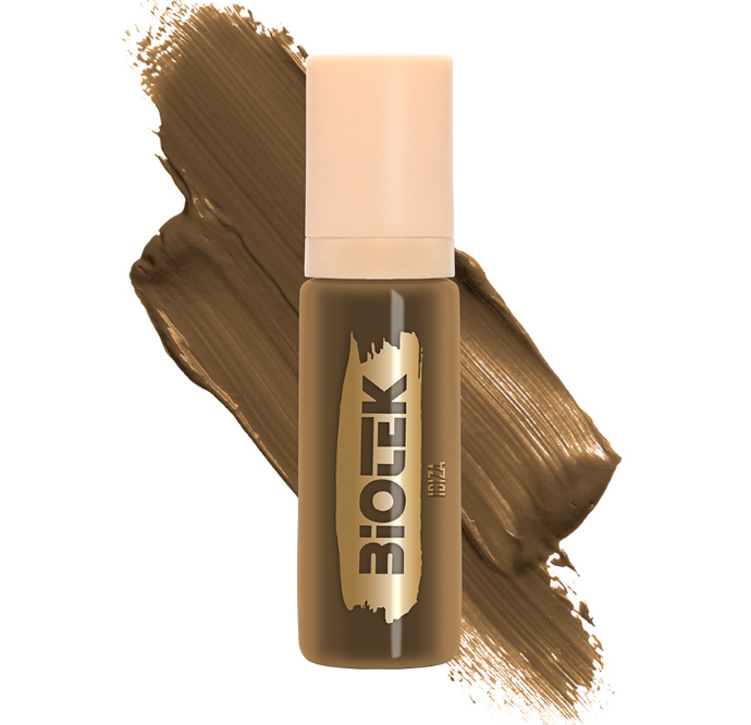 Biotek - Linha de sobrancelhas cremosa inorgânica Castanho Claro Ibiza 15ml