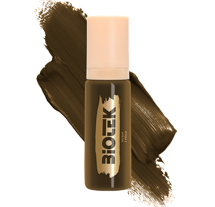 Biotek - Linha de sobrancelhas cremosa inorgânica Castanho Paris 15ml