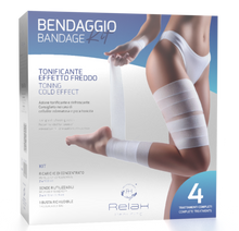 Carregar imagem no visualizador da galeria, Leggings e bandagens para tratamentos concentrados Corporais Reafirmantes de Efeito Frio 6 tratamentos