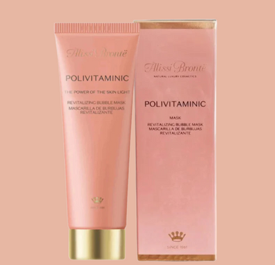 Mascara Iluminador Polivitaminico Vitamina C Máscara Revitalizante de Bolhas 100ml