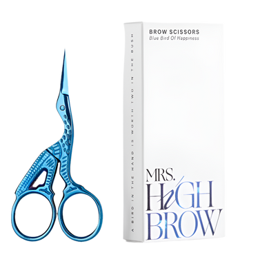 Tesoura de Sobrancelha Blue Bird