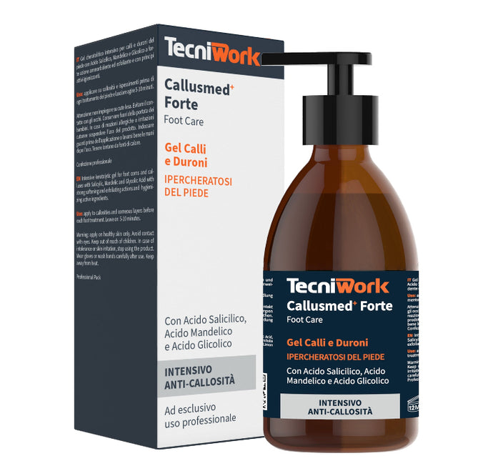 Callusmed Forte Gel queratolítico profissional intensivo para pés 250 ml