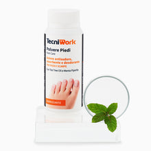 Carregar imagem no visualizador da galeria, Pó para pés higienizante, desodorizante, absorvente e refrescante 75 g