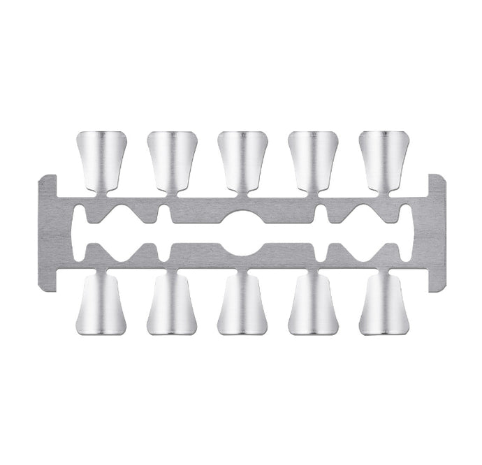 Microlâminas pro descartáveis estéreis, tamanho 2, 80 unidades.