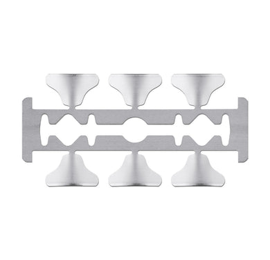 Microlâminas pró descartáveis estéreis, tamanho 3, 96 unidades.