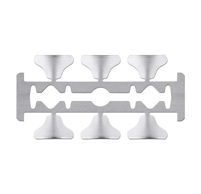 Microlâminas pró descartáveis estéreis, tamanho 3, 96 unidades.