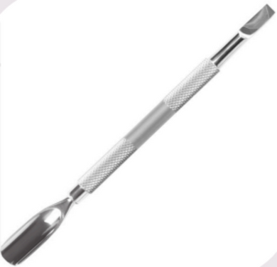 Espátula Profissional para Cutículas em Aço Inoxidável