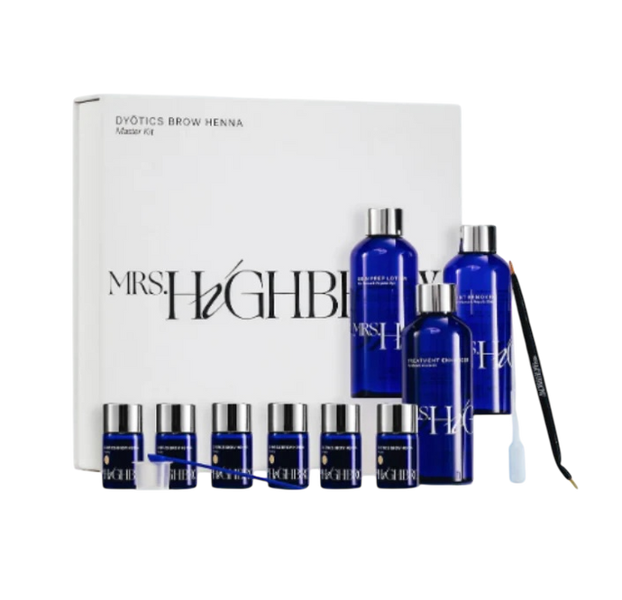 Kit Master de Henna em pó para Sobrancelhas Dyōtics