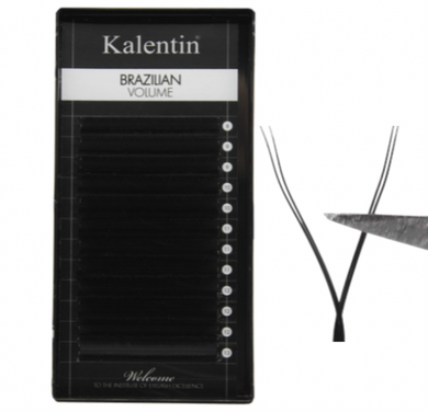 Box Extensão de Pestanas YY Lashes Técnológicas High-Tech Brasileiras YY C Ø0,07 - MIX