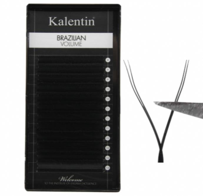 Box Extensão de Pestanas YY Lashes Técnológicas High-Tech Brasileiras YY C Ø0,07 - MIX