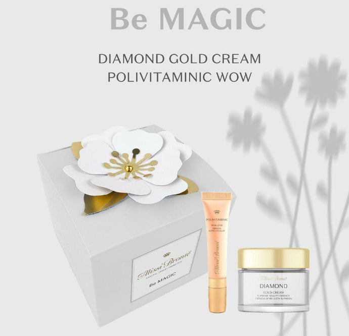 Pack Natal Diamond Gold Supreme 50ml + Polivitaminico Wow Look 15ml edição limitada