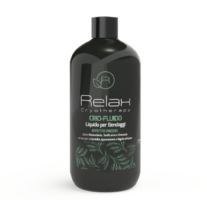 Cryofluido para pensos frios ( bandagem ) - Ação reafirmante, tonificante e drenante 500ml