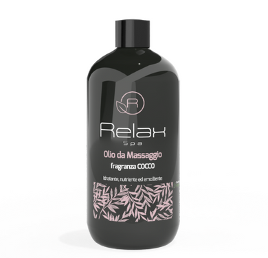 Óleo de massagem com fragrância de coco - Hidratante, nutritivo e emoliente 500ml
