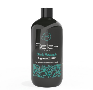 Óleo de massagem com fragrância de azuleno - Para peles mais sensiveis 500ml