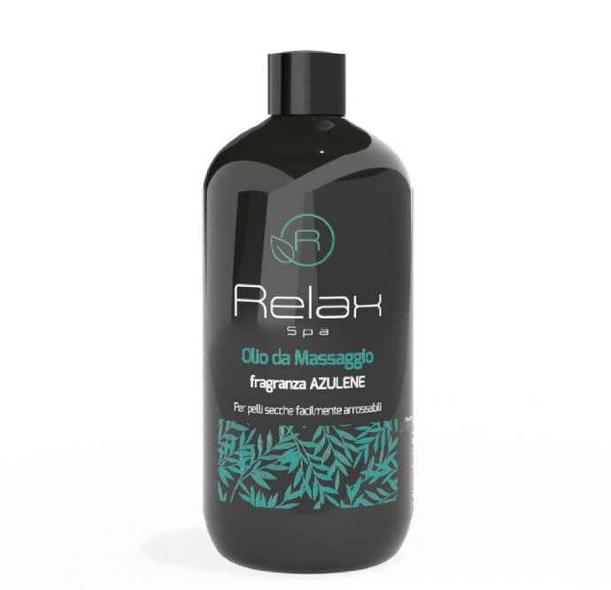 Óleo de massagem com fragrância de azuleno - Para peles mais sensiveis 500ml