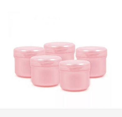 Frasco de plástico rosa de 10ml