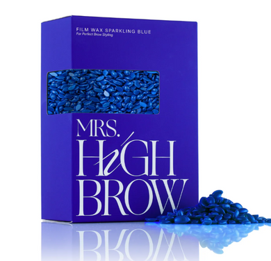 Cera de Filme Azul Brilhante para Sobrancelhas 500gr