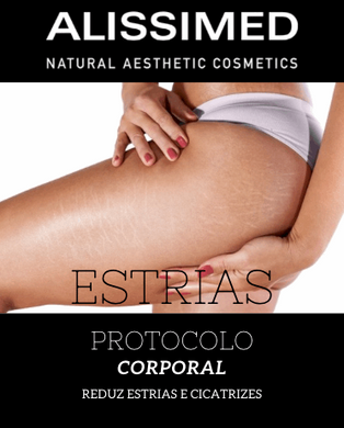 Protocolo corporal para reduzir estrías e cicatrizes