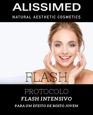 Protocolo Flash para um efeito rosto jovem