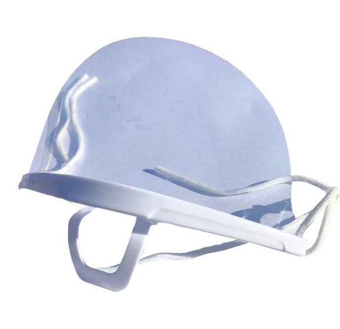 Máscara De Proteção Transparente Anti Embaceante cx10