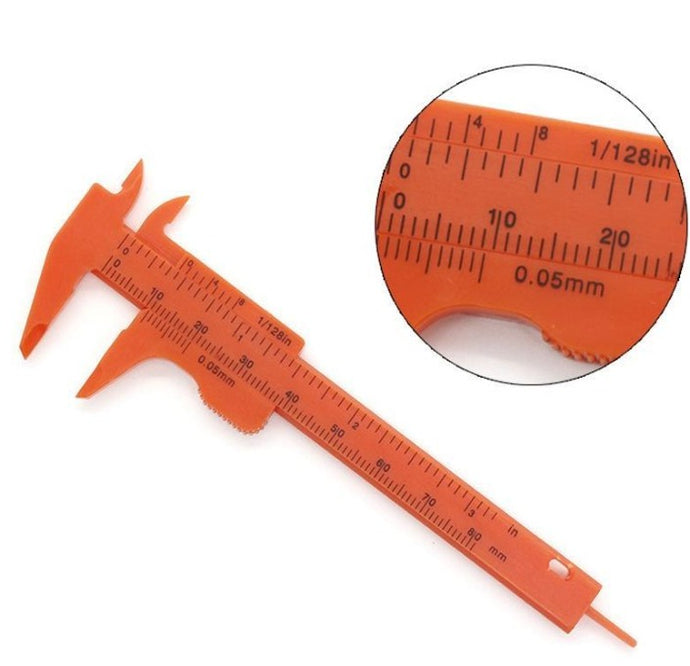 Paquímetro em plástico 8cm