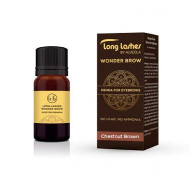 Henna - Tinta de Henna para sobrancelhas WonderBrow - Castanho Médio mais escuro 4g