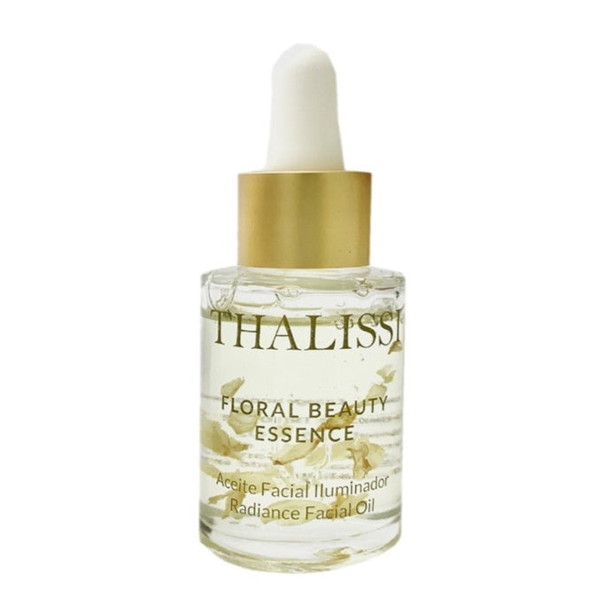 Óleo facial iluminador de essência floral