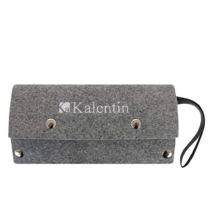 Estojo de feltro para as pinças