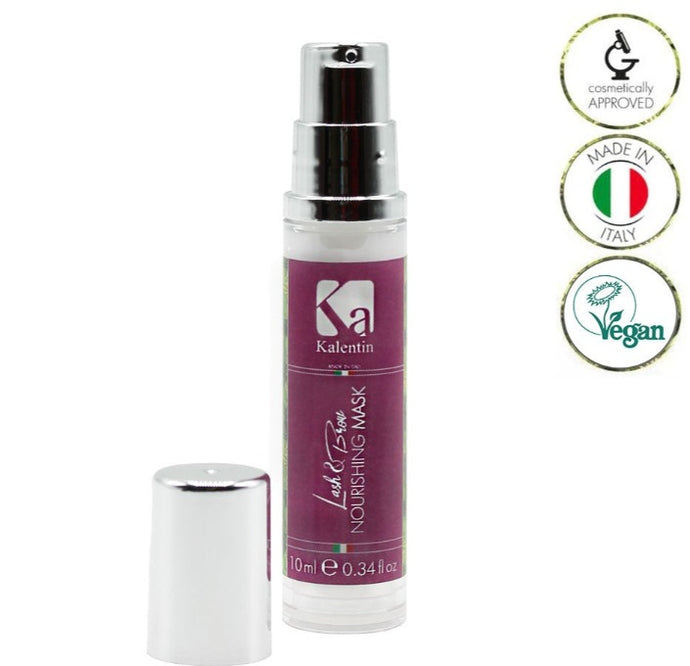 Máscara nutritiva para Pestanas e Sobrancelhas Vegan 10 ml