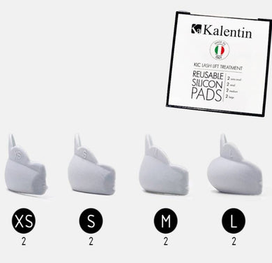 Reutilizavel Silicon Pads Box - 8Pcs