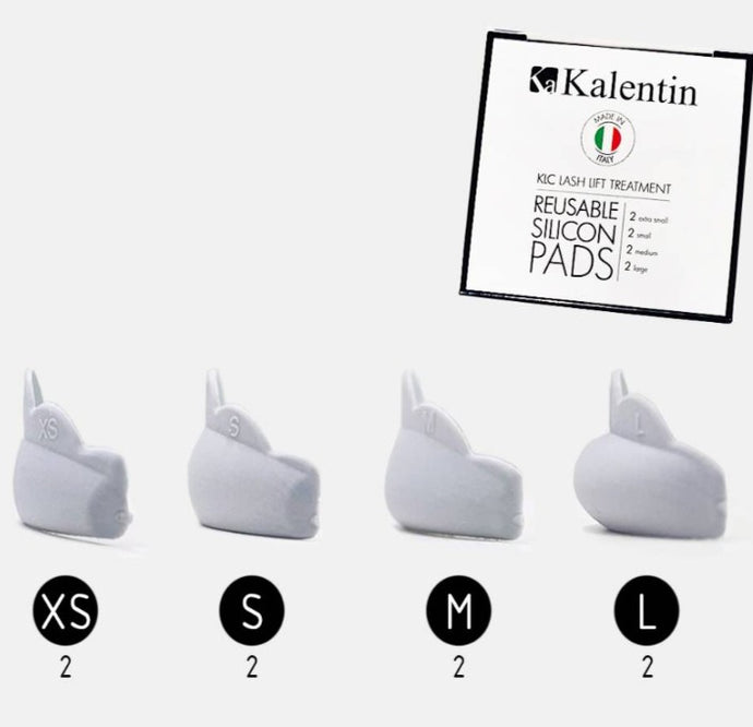 Reutilizavel Silicon Pads Box - 8Pcs